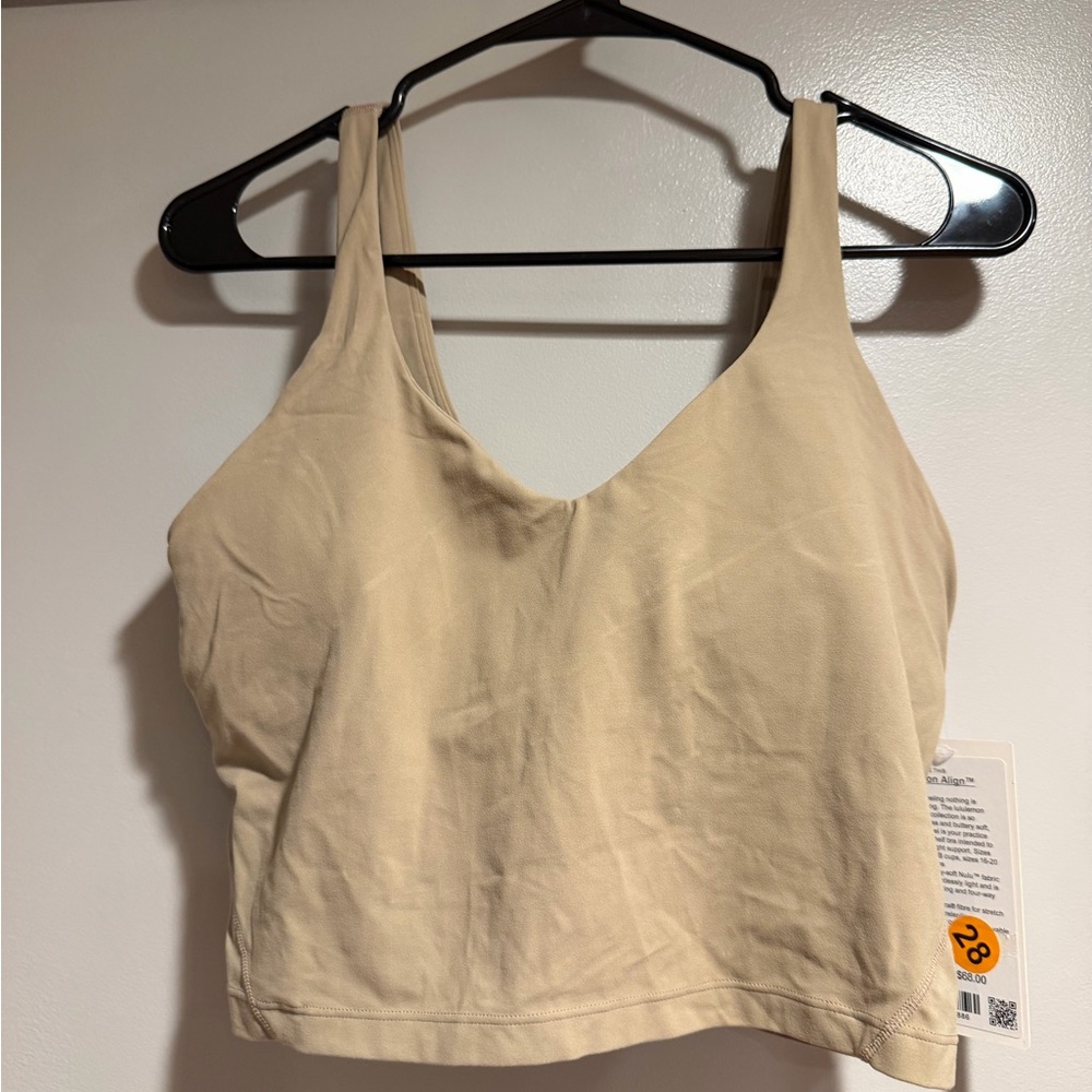 Lululemon Athletica Beige Align Tank